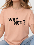 It's A New Day Coffee Cartoon Doodle Graphic T-Shirt - Dusty Rose Model