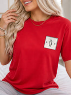 ON Toggle Light Switch T-Shirt - Red Model