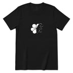 Blessed Grateful Enough Clover T‑Shirt - Black Front