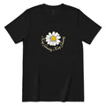 Keep Growing Keep Glowing Daisy T‑Shirt - Black Front