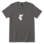Blessed Grateful Enough Clover T‑Shirt - Charcoal Front