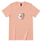 Blessed Grateful Enough Clover T‑Shirt - Dusty Rose Front