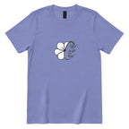Blessed Grateful Enough Clover T‑Shirt - Violet Front